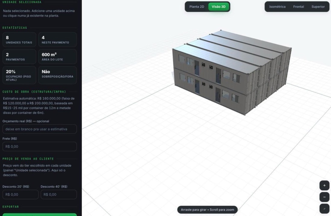 BoxWise, projeto em 3D